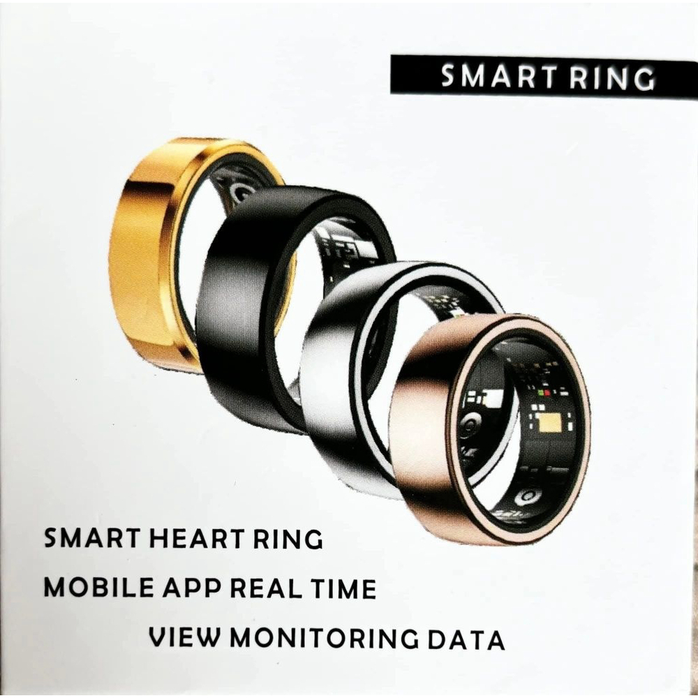2025 Healthy Smart Ring Gold Tone Stainless Steel Factory Sealed NIB Unisex